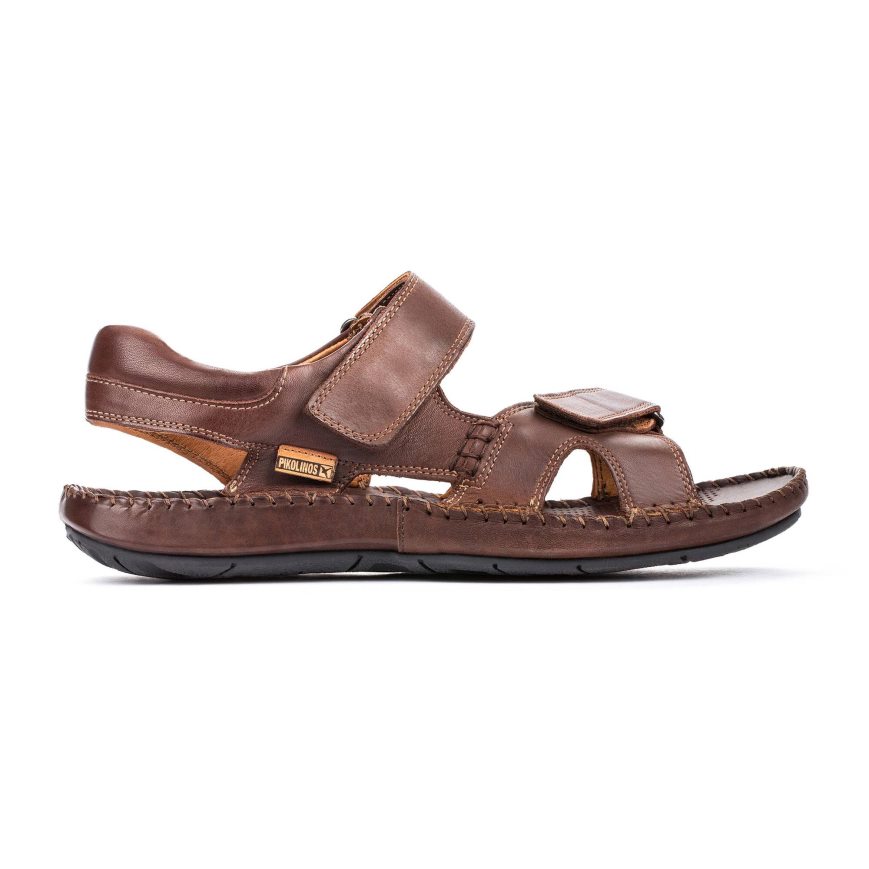 Men\'s Pikolinos TARIFA Sandals Brown | NZ H217A09